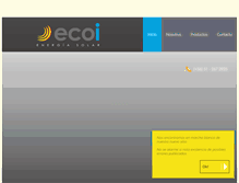 Tablet Screenshot of ecoi.cl